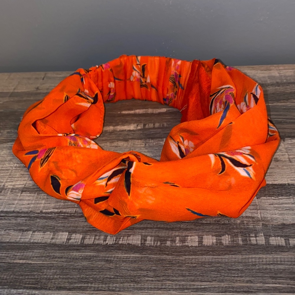 Floral Scarf Headband